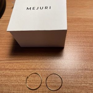 Mejuri large hoops
